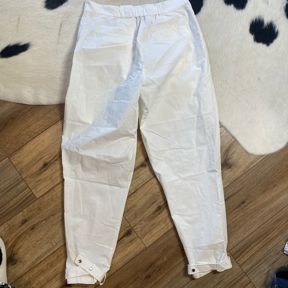 Gentle Herd Pocket Taper Cotton-Blend Ankle Pants - Picture 8 of 9